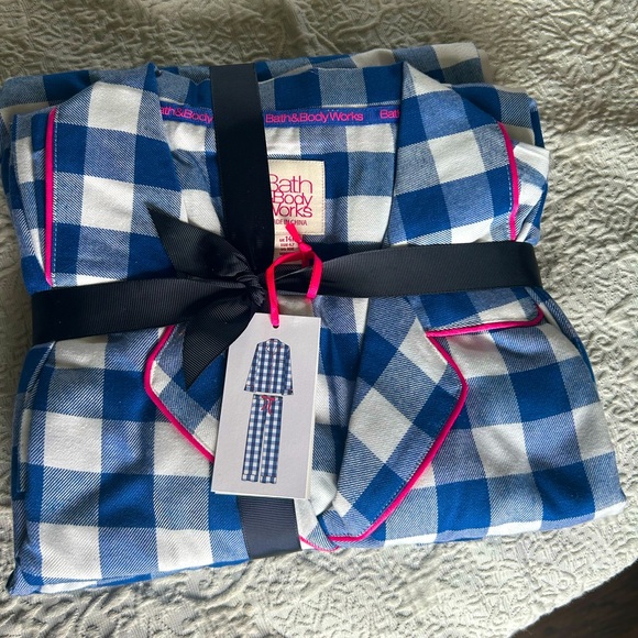 Bath & Body Works Other - Bath & Body Works Gingham Pajama Set, LIMITED EDITION, Brand New with Tags